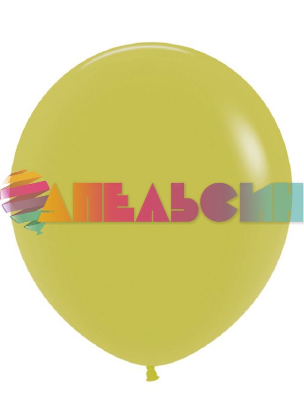 Шар пастель Зеленый DL36"/91см (243) Lemon лаймовый (Вьетнам) макарунс 336243-1