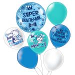 Набор шаров SUPER мальчик С ДР 7в1 Ч47415