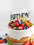 Топпер HB to you Бело-черно-золотой 11х16см пластик 7721225