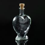 Бутылка Сердце 500мл 12х21х6см 3519721
