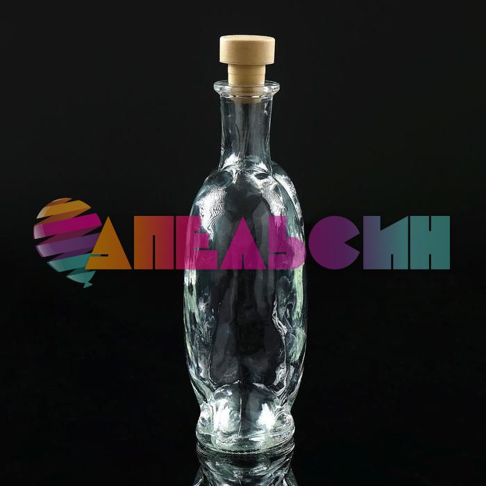 Бутылка Сердце 500мл 12х21х6см 3519721