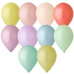 Шар пастель Ассорти Э12"/30см 50шт/уп (Малайзия) макарунс 1101-0559