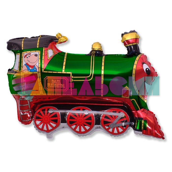 Мини фигура Паровозик зеленый F12"/30см (Испания) 902689