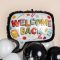 Шар фигура Стикер Welcome back B28"/71см (США) 25309