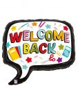 Шар фигура Стикер Welcome back B28"/71см (США) 25309