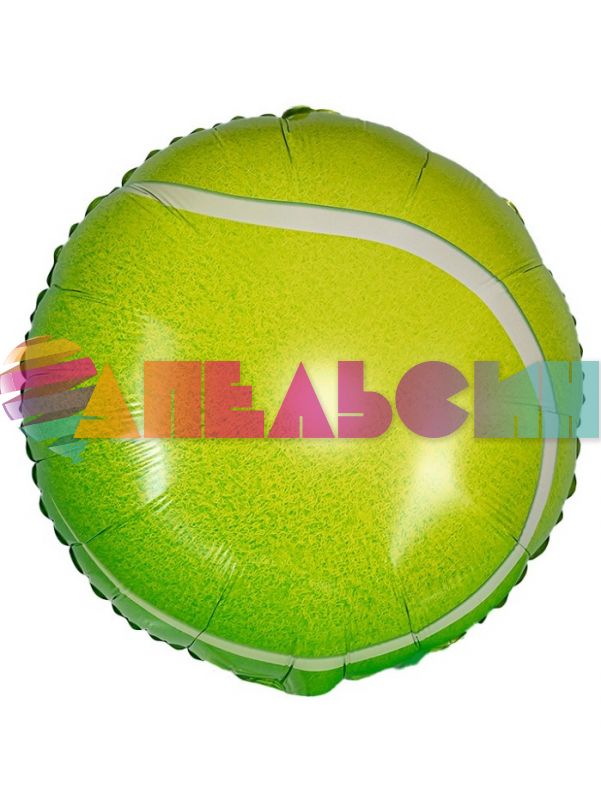 Шар фольга Теннисный мяч FL18"/46см (Китай) 26276