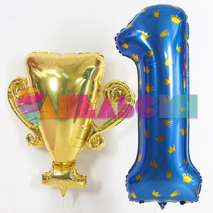 Шар фигура Кубок золото AG36"/91см (Россия) 220915