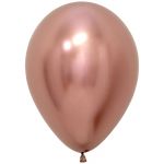 Шар хром Розовое золото S05"/13см (968) Reflex Pink Gold 50шт/уп (Колумбия) 169873