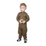 Костюм Военный 3в1 (гимнастерка, голифе, пилотка) 086-092см 3270105-ПРОКАТ