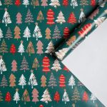 Бумага Marry Christmas Елочки 70х100см глянец 5155298-1
