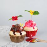 Шпажка для канапе Гавайская лилия МИКС 12шт/уп 360101