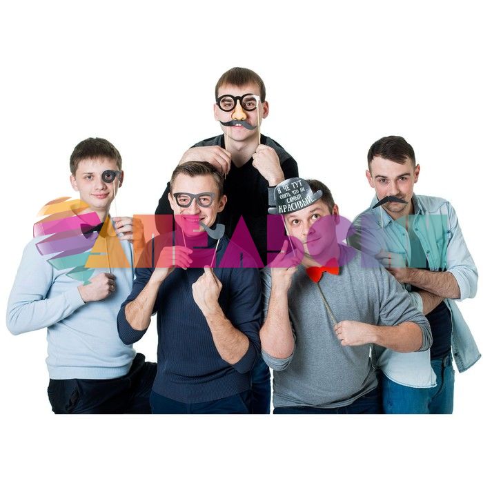 Набор для фотосессий Джентльменский 11шт/уп 1145679