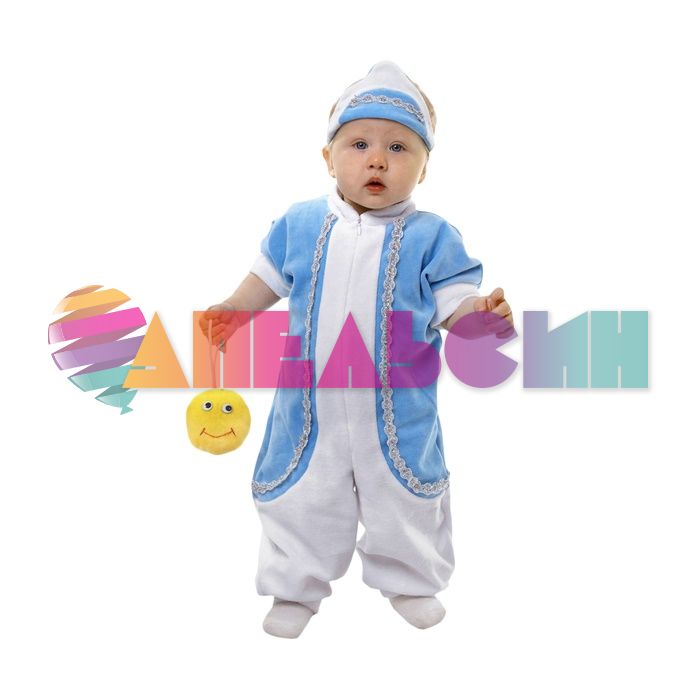 Костюм Снегурочка 4в1 068-092см 1225237-ПРОКАТ
