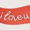 Надпись из шаров I love u серебро FL17"/43см (Китай) 19017