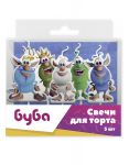 Свеча для торта Буба Играем вместе 4,5см на пике 5шт/уп 50910