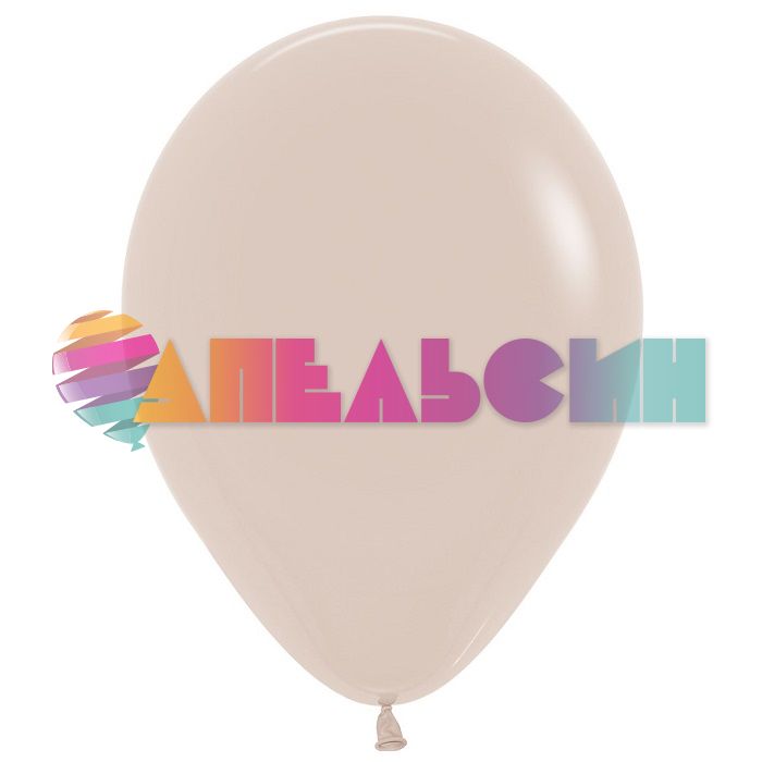Шар пастель Бежевый S05"/13см (071) White Sand Белый песок 100шт/уп (Колумбия) 105071-бр 173795