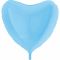Шар сердце Голубой G36"/91см макарунс Matte Blue (Италия) 1204-0891 360M00B