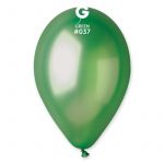 Шар металлик Зеленый И12"/30см (037) Green 100шт/уп (Италия) 1102-0322