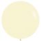 Шар пастель Желтый S36"/91см (620) Yellow 2шт/уп (Колумбия) макарунс 154633