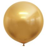 Шар хром Золото Т36"/91см Gold (Турция) 8365001-1