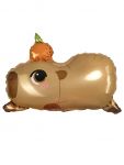 Шар фигура Капибара с мандаринкой F28"/71см (Испания) 901937