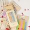 Свеча для торта Ассорти 10см макарунс 10шт/уп с держателями 802928
