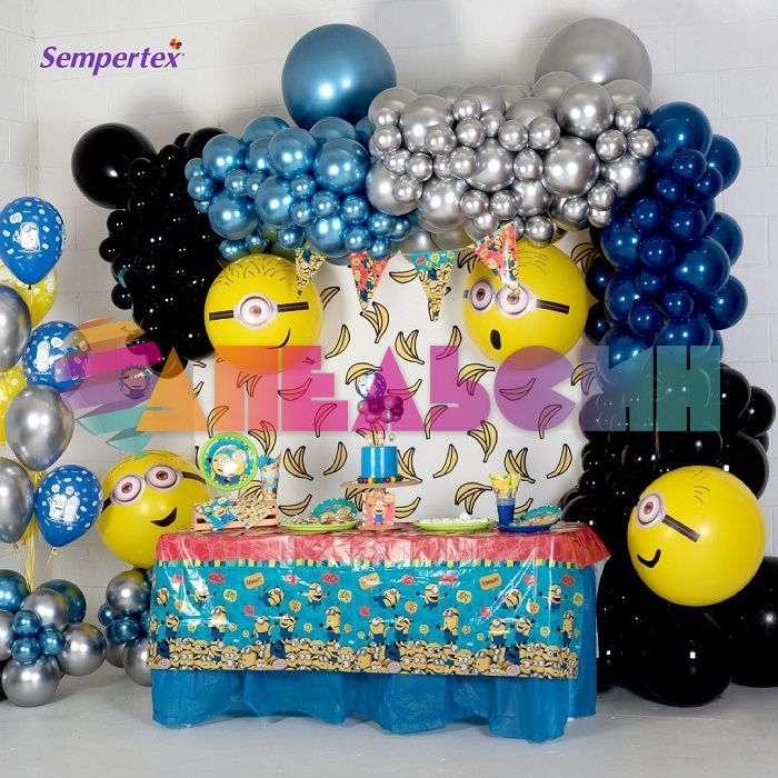 Шар металлик Синий S12"/30см (540) Blue 50шт/уп (Колумбия) 238661