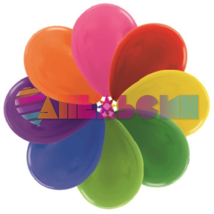 Шар металлик Розовый S12"/30см (512) Fuchsia Фуше 50шт/уп (Колумбия) 238166