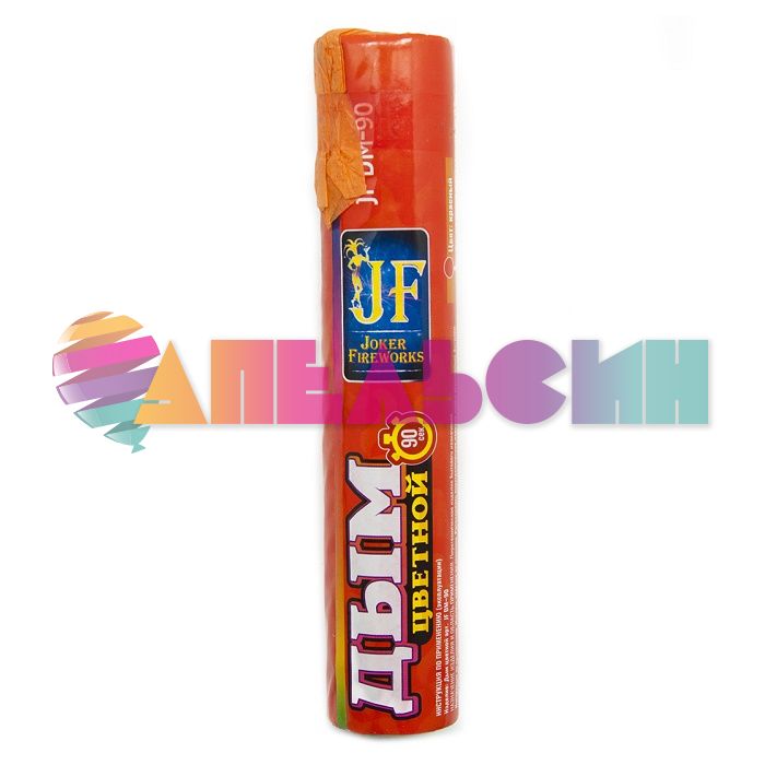 Дым 90сек h=120мм Красный Joker (Китай) JFDM90R