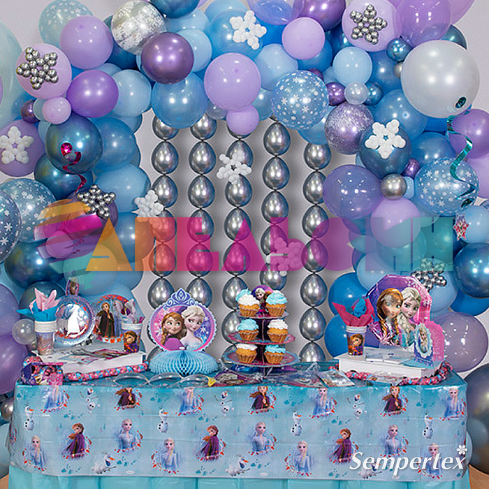 Шар металлик Голубой S12"/30см (440) Blue 50шт/уп (Колумбия) 236469