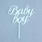 Топпер Baby Boy 11х17см пластик 7003935