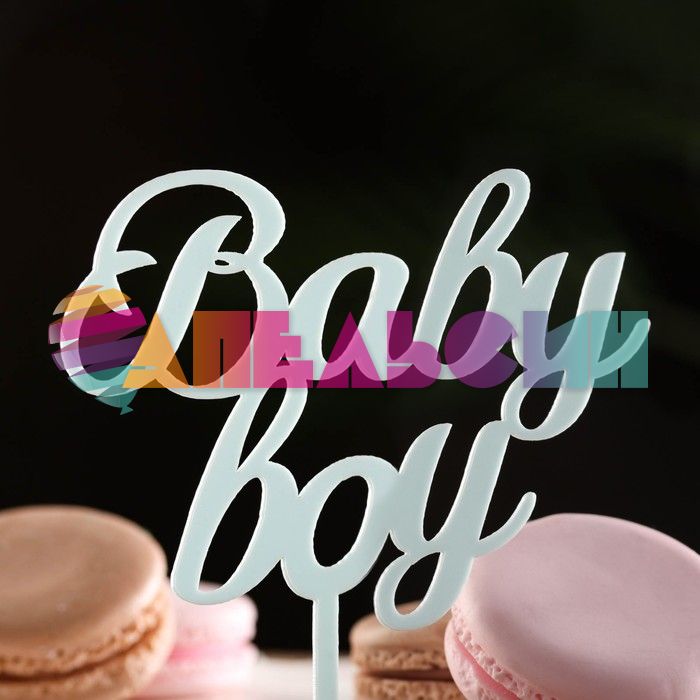 Топпер Baby Boy 11х17см пластик 7003935