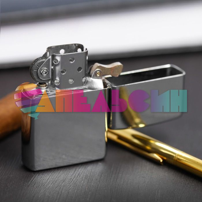 Зажигалка Докурю и продолжу захватывать мир 3,5х5,5см бензин 4433070