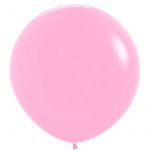 Шар пастель Розовый S24"/60см (009) Bubble Gum Pink 3шт/уп (Колумбия) 151571
