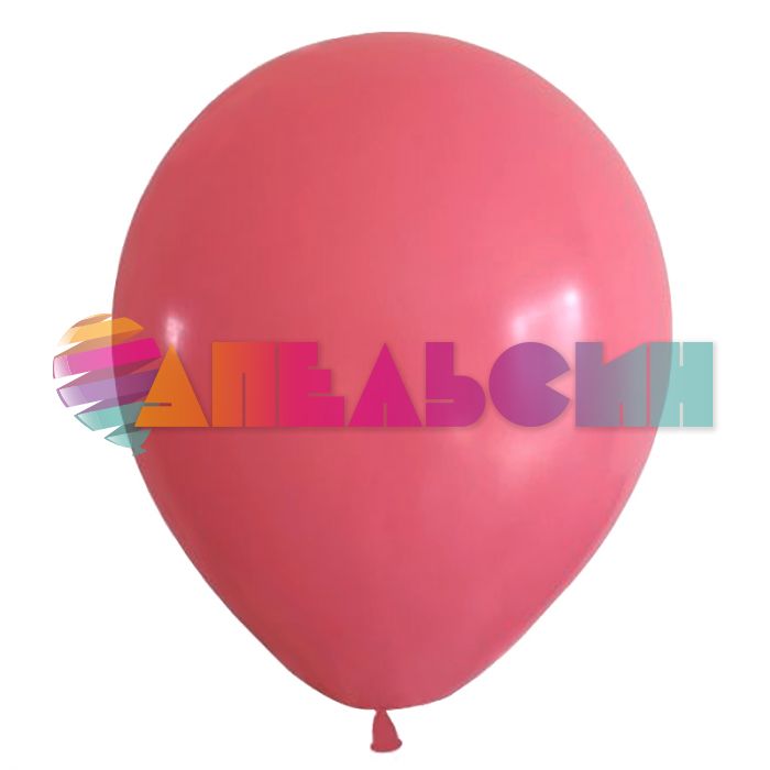 Шар пастель Розовый ВП12"/30см Малиновый 100шт/уп (Китай) 212018