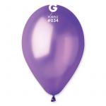 Шар металлик Фиолетовый И10"/25см (034) Purple 100шт/уп (Италия) 1102-0280