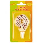 Свеча для торта Пончик 9 6058081