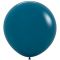 Шар пастель Бирюза S24"/76см (035) Deep Teal Глубокий океан (Колумбия) 404691-1