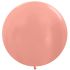 Шар металлик Розовое золото S24"/60см (568) Rose Gold (Колумбия) 224568-1