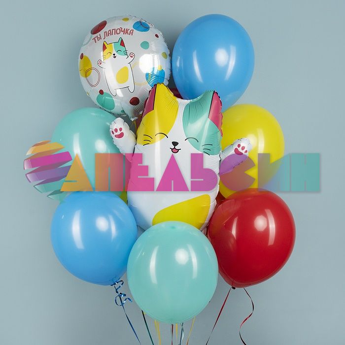 Шар фольга Ты лапочка AG19"/48см круг (Россия) 226788