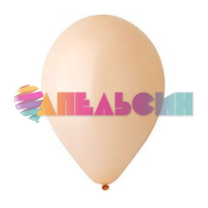 Шар пастель Бежевый Э12"/30см (220) Blush 50шт/уп (Малайзия) фэшн 1102-1619