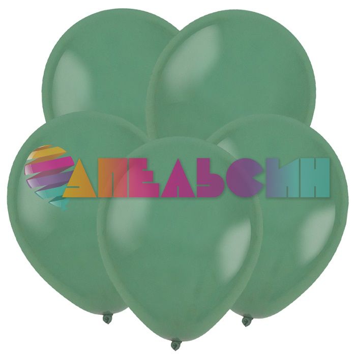 Шар пастель Зеленый Т18"/45см Sage Шалфей 5шт/уп (Турция) 8188006-5