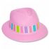 Шляпа Сладкий праздник ментол/розовый /пластик 1501-2882