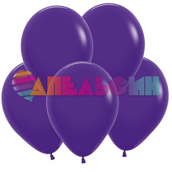 Шар пастель Фиолетовый S12"/30см (051) Violet 50шт/уп (Колумбия) 233963