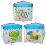 Шар куб Baby Boy FL28"/71см (Китай) R360 SL-A360