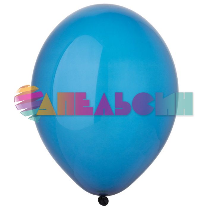 Шар кристалл Синий В105/36см (033) Blue 50шт/уп (Бельгия) 1102-0024