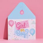 Конверт Girl or Boy 11х15см 7507118