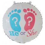 Шар фольга He or She Ножки малыша FL18"/48см (Китай) F3234 15583
