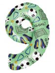 Шар цифра Футбол FL34"/86см GOAL 9 (Китай) 27749