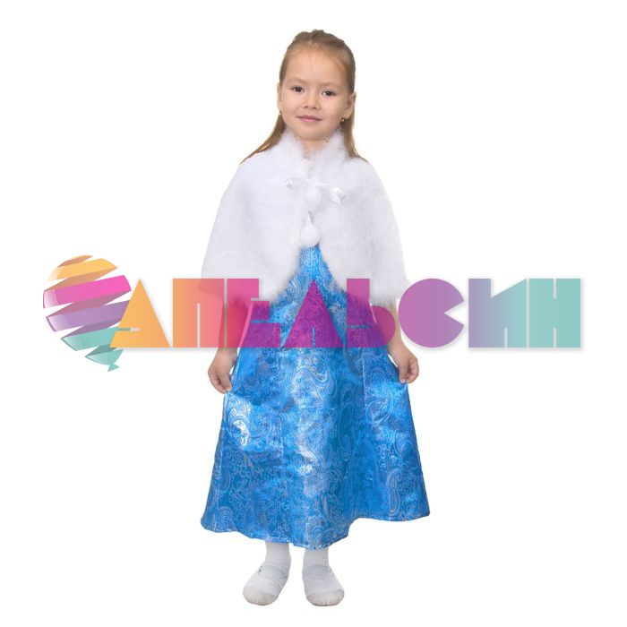 Костюм Снегурочка Леди 2в1 120-130см 1077441-ПРОКАТ
